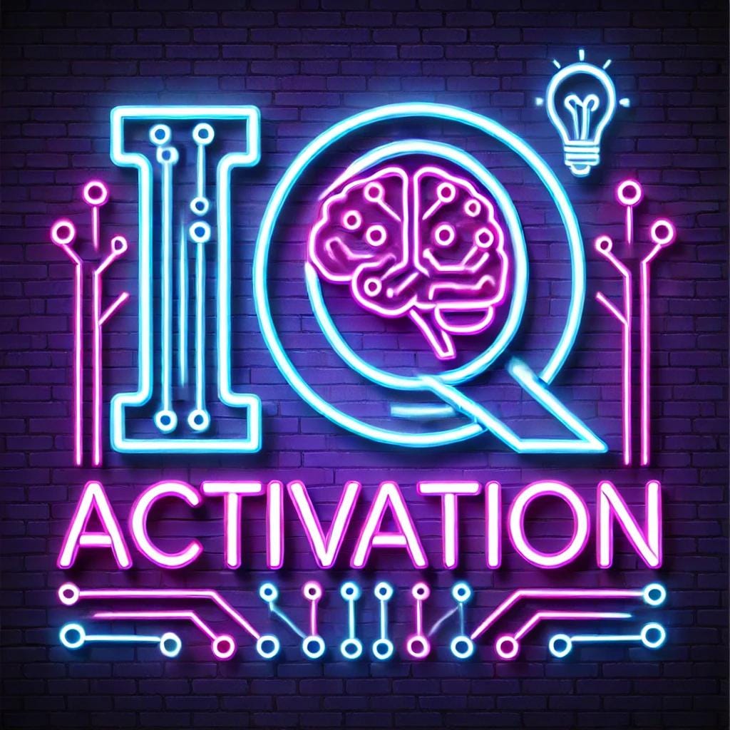 Activation IQ Intelligence Development - Raise Your Consciousness ...