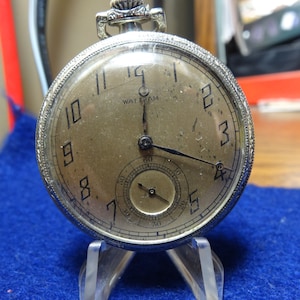 Gentleman&#39;s Waltham 12 Size 15 Jewels Pocket Watch