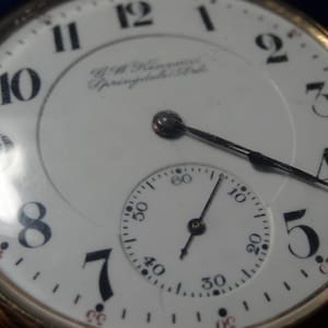 Vintage Hamilton 17 Jewels Private Dial Unsigned 974 Pocket Watch