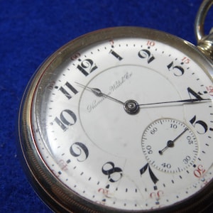 Huge Hamilton 18 Size 17 Jewels Model 927 Pocket Watch