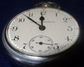 Illinois 18 Size 17 Jewels Grade 69 Pocket Watch-1912 Keeping Time-Not Serviced