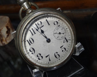 American Waltham 18 Size 11 Jewels Model 1877 Pocket Watch 1890