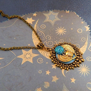 Scarab Necklace /  Egyptian Necklace, Scarab Jewelry / Egyptian Jewelry, Gold Handmade Necklace, Scarab Beetle, Scarab Pendant