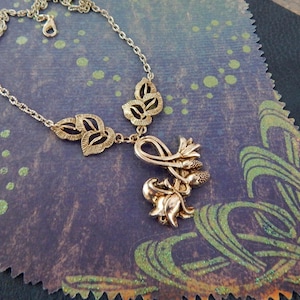 Scottish Thistle Necklace / Silver Thistle Heart Necklace / Scotland, Scottish Jewelry, Celtic Knot Necklace, Heart Jewelry, Handmade