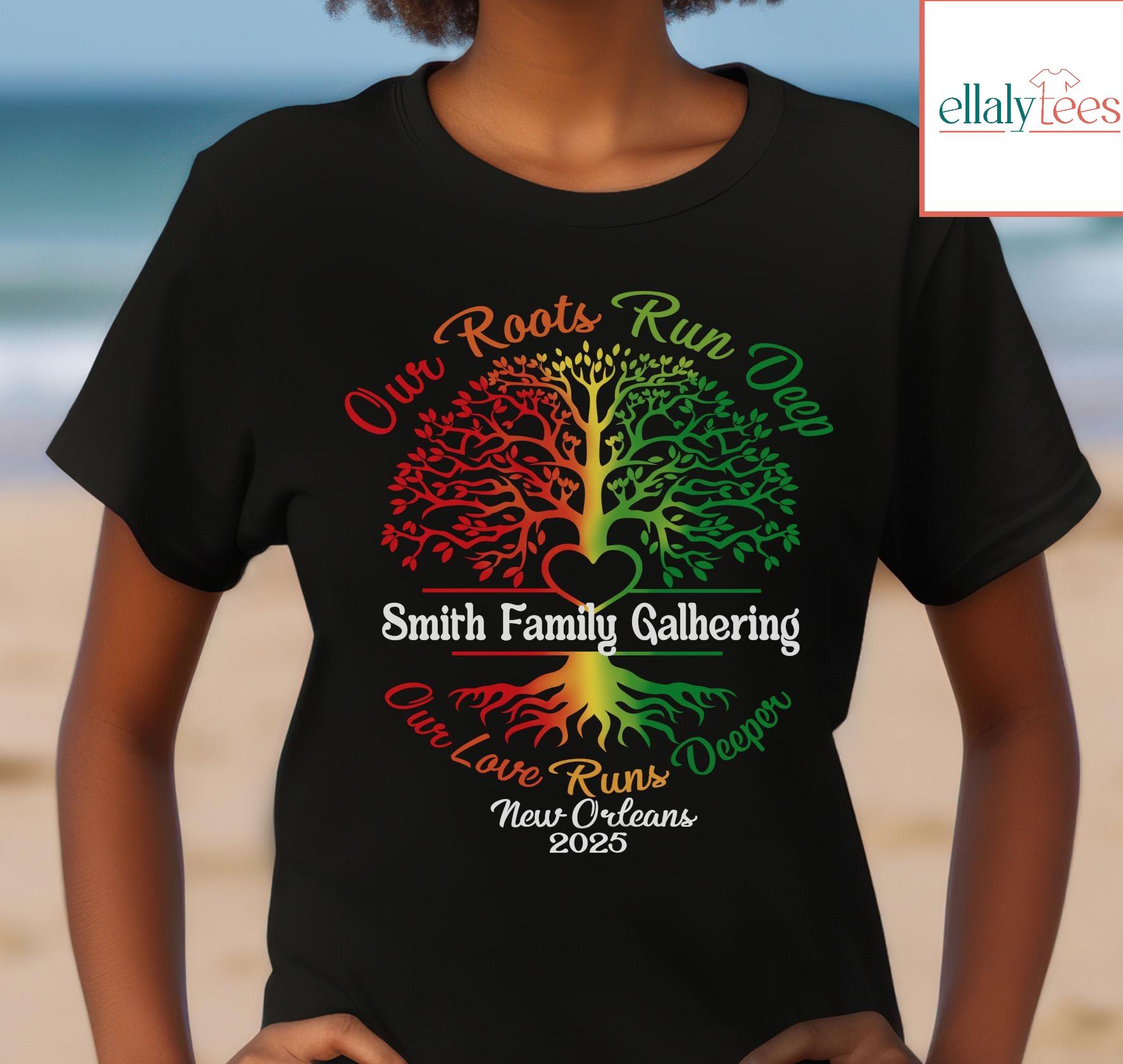 Our Roots Rund Deep Customizable Family Reunion Shirt, Our Roots Run Deep Design - Etsy