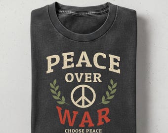 Peace Activist T-Shirt, Human Rights Message