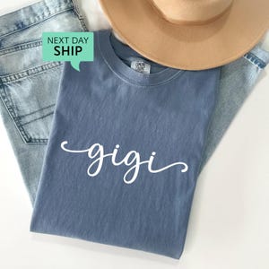 Custom Comfort Colors® Grandma Shirt, Mothers Day Gift, Gift for Grandmother, Nana Tee, Grandma Tshirt, Mommy Shirt, Gigi Shirt, Mimi Shirt