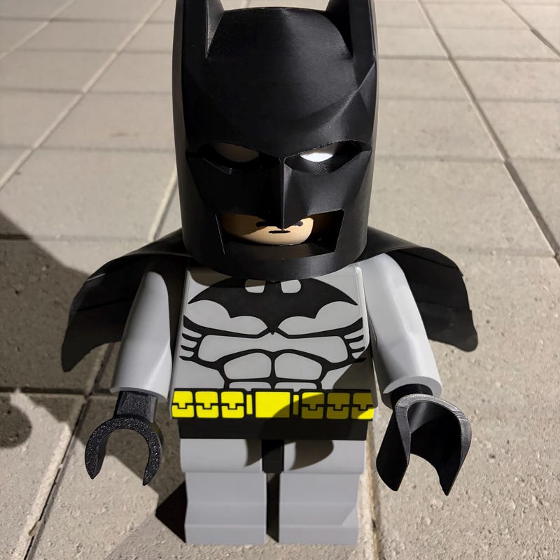 Giant Legos Man - Etsy