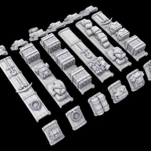 Conversion Kit – Assault Tank | Armageddon&#39;s Legion – The Iron Regiment | 28mm Grimdark Sci-Fi Vehicle Upgrade Set