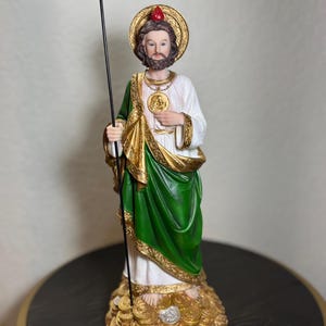 St. Jude Statues 9’ and 12’ inches Patron of Hope & Miracles,  2 OPTIONS