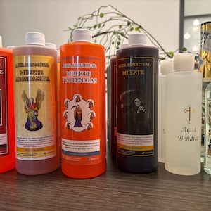 18oz. Spiritual Water, Cleansing Water, Ritual Bath Water, Floor Wash/ Agua Espiritual, Agua para Baño, Agua para Limpias de 18oz.