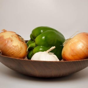 Walnut Bowl, Hand turned