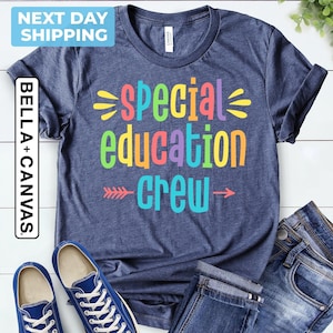 Special Education Crew Shirt, Special Education Teacher Shirt, Back To School, Sped Teacher Shirt, Team Sped Crew, Sped Teacher, Sped Squad