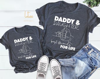 Matching Daddy & Daughter Shirt Set, Father's Day Gift