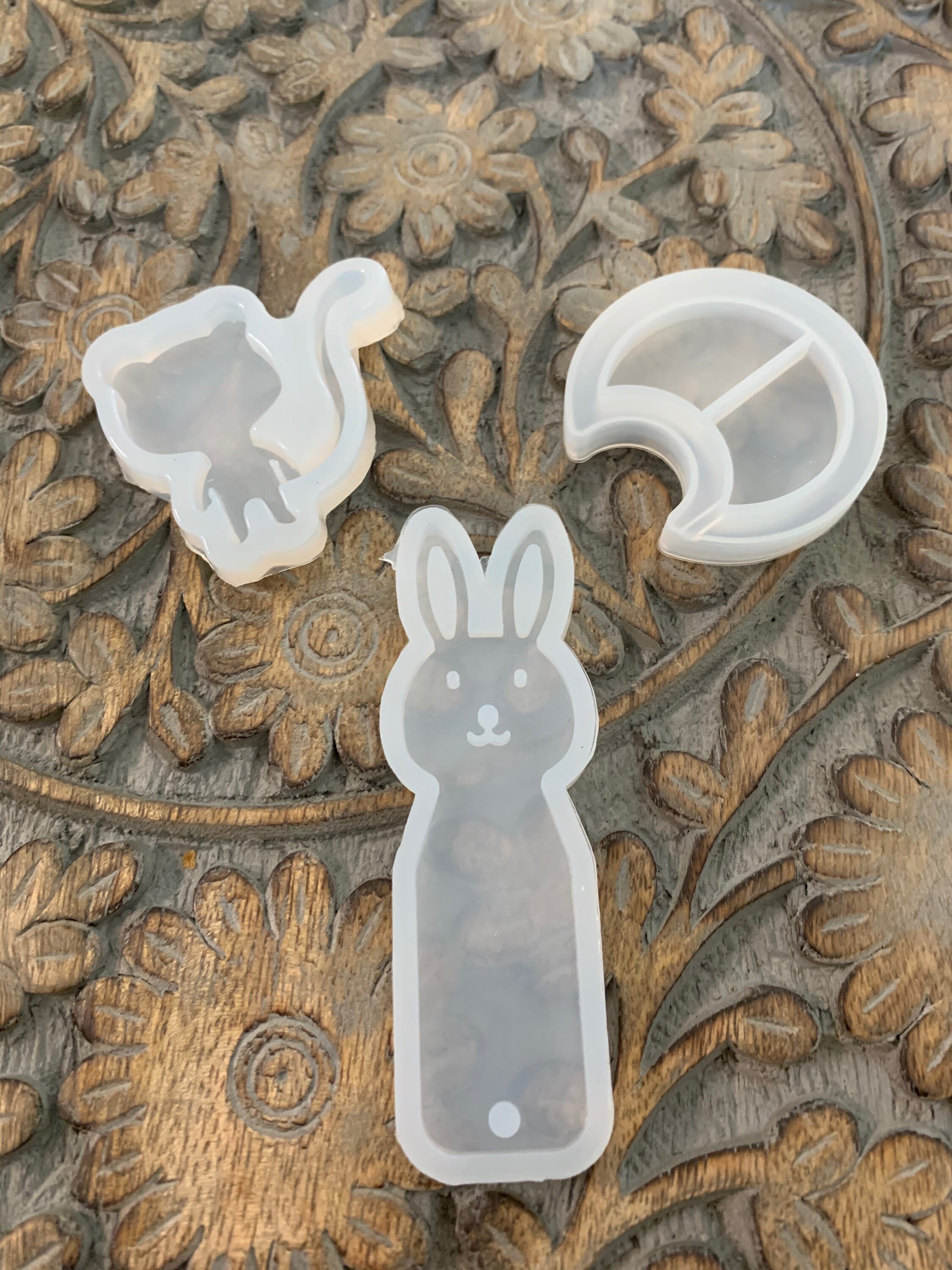 Resin molds 3 adorable silicone molds 3 fun molds to use Etsy