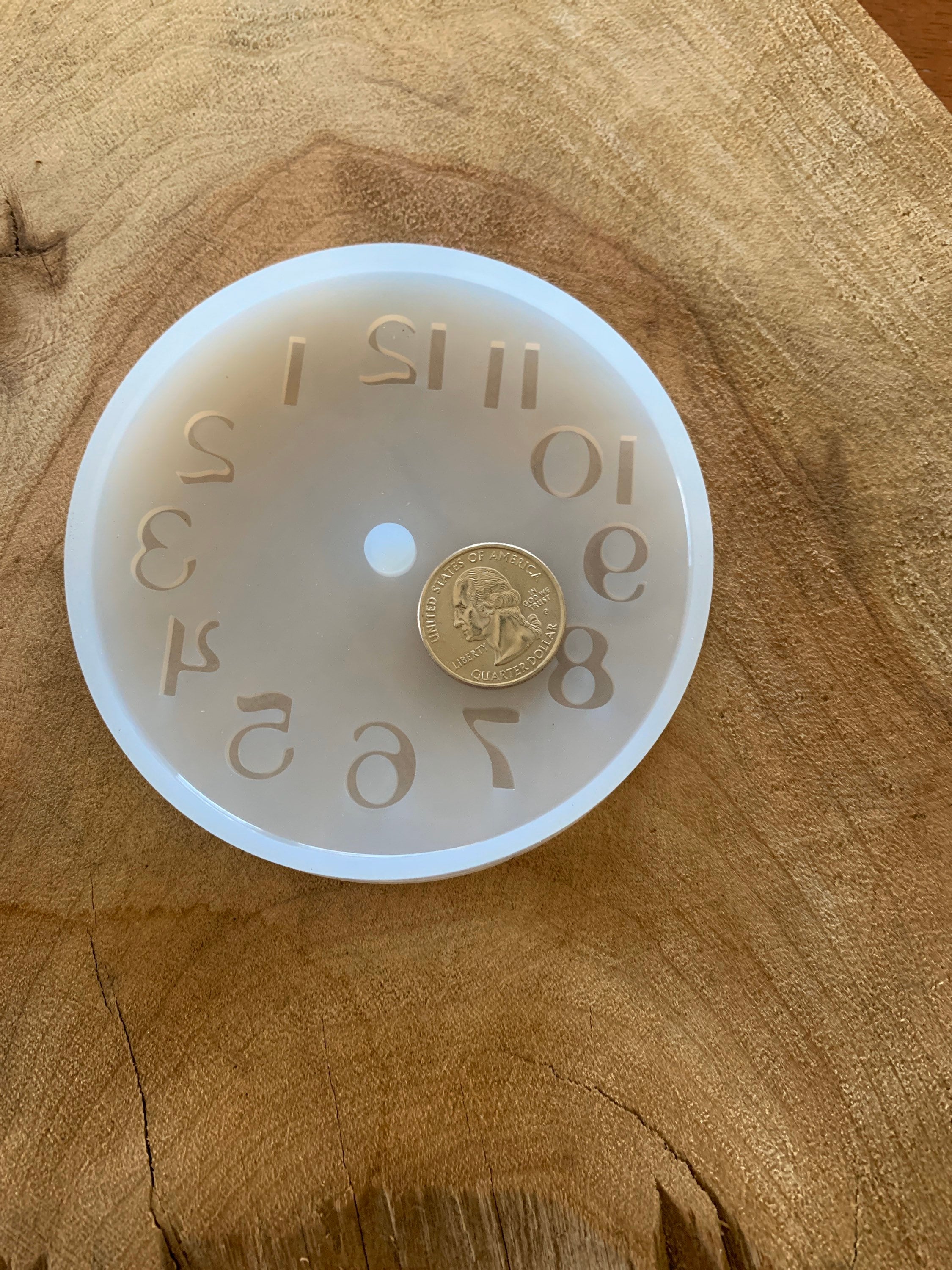 Clock mold for resin silicone mold for diy crafts UV resin Etsy