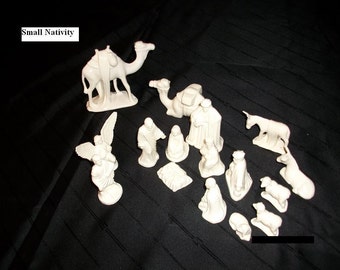 Ceramic Nativity Scene - Small