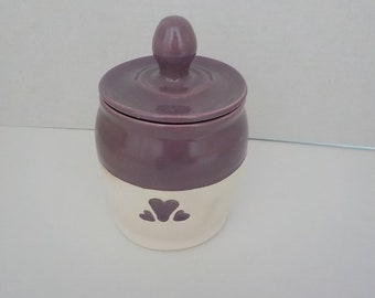 Purple Porcelain Cremation Urn