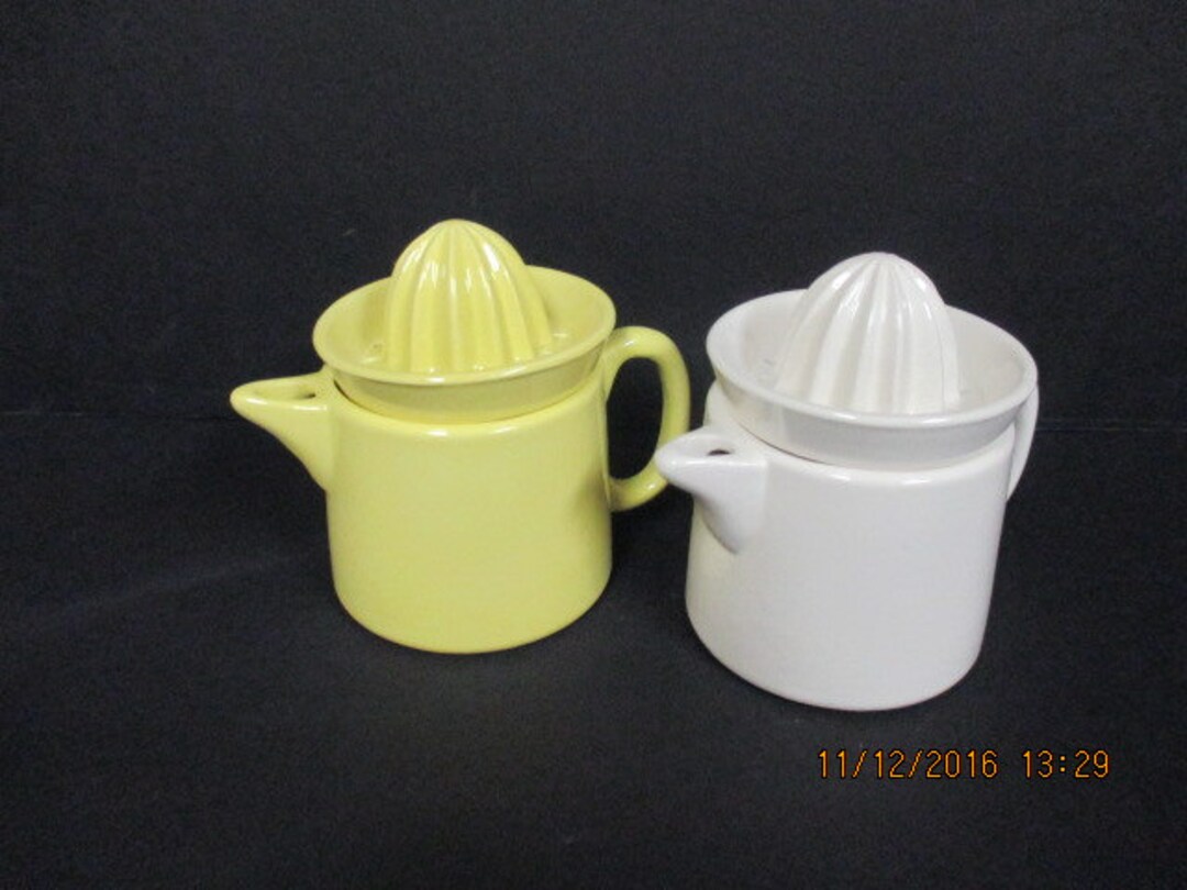 Ceramic Lemon Juicer Etsy