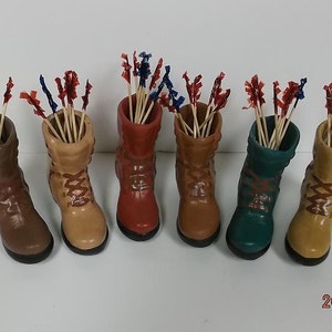 Ceramic Boot Toothpick holder