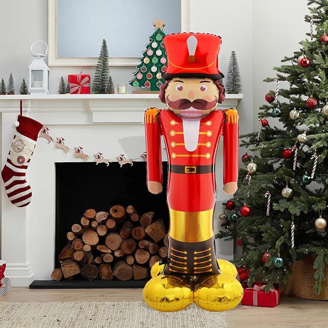 65-inch Life-sized Nutcracker Foil Balloon for Christmas Party and ...