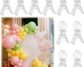 AKOLAFE 16PCS Plastic Spring Clamps 6 Inch Photo Backdrop Clips Clamps Set Balloon Arch Clips For Backdrop Stand Large Spring Clips Heavy Duty Black Muslin Clamp For Woodworking Crafts Pool Cover Tarp - View #8