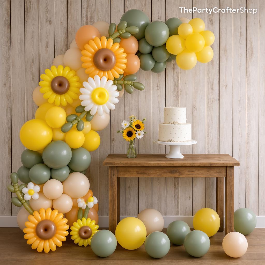 Sun Balloon Garland - Etsy