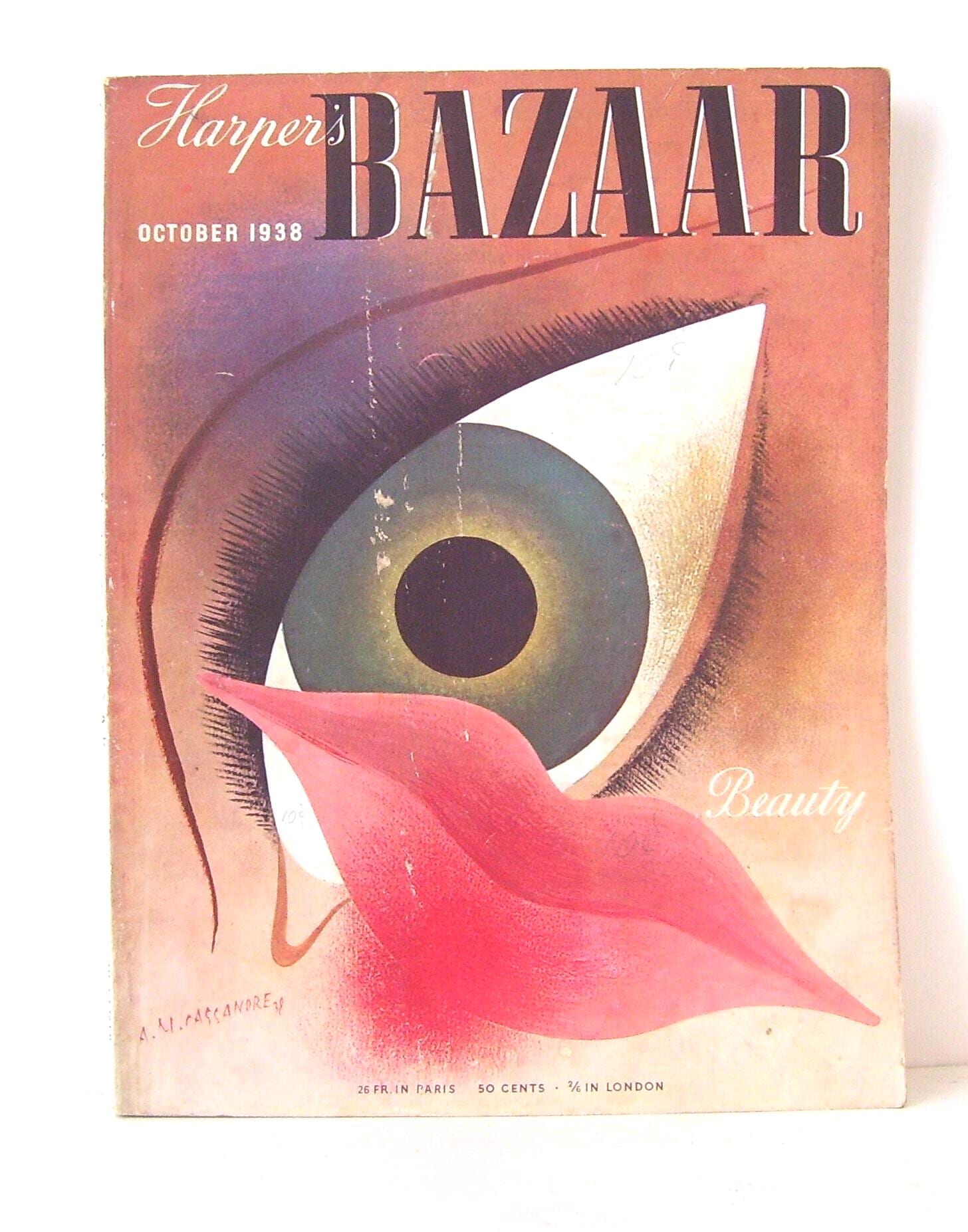 Vintage Harper's Bazaar Magazine, Complete Magazine 175 Pages