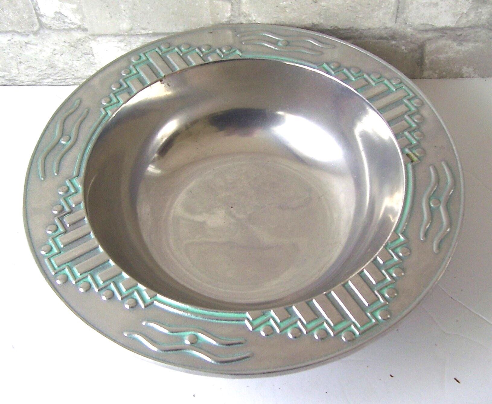 Wilton Mount Joy Pewter RWP Serving Bowl / Pa. USA/ Show Bowl/ - Etsy
