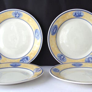 Churchill American Heritage Dinner Plates, Millennium Collection, Made in England