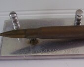 WW2 Trench Art Artillery Shell Pen Holder Germany 1946
