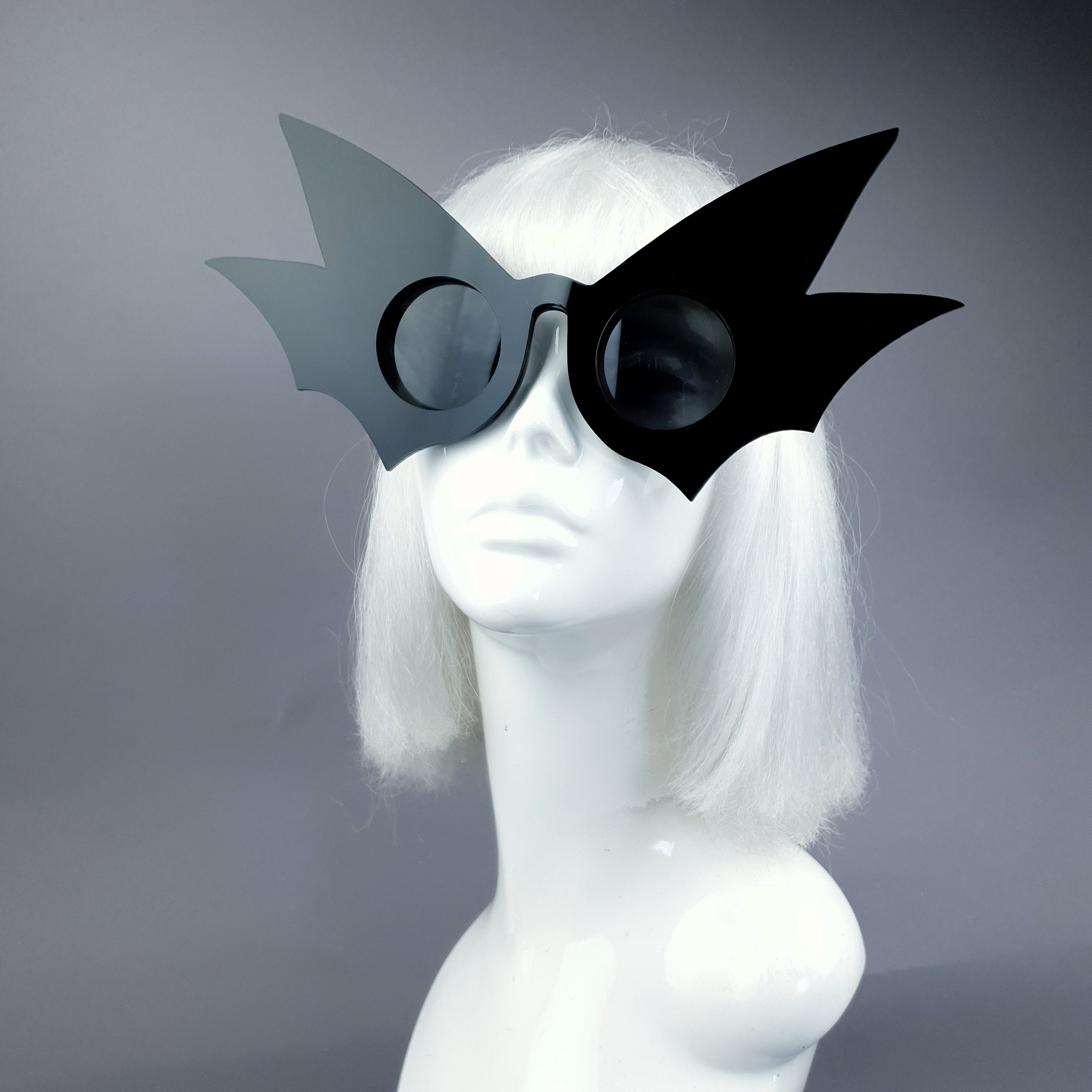 Débardeur à Motif Lunettes De Soleil Chauve-souris – Style Rétro Rock'n'roll – Coupe Classique Légère