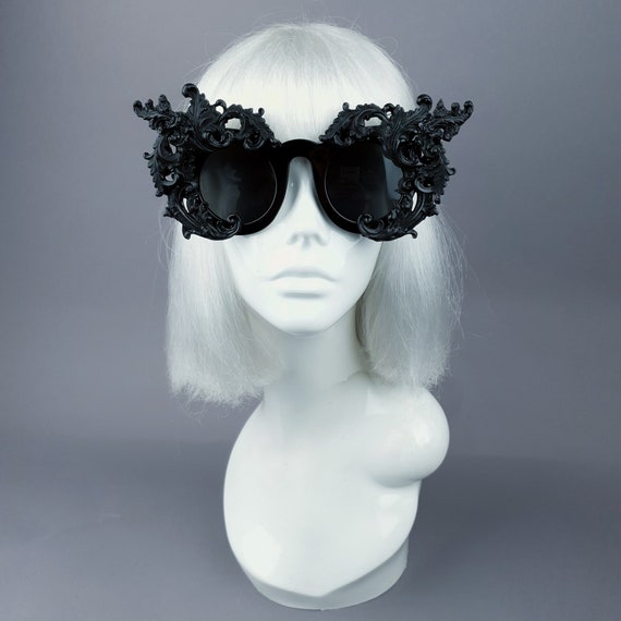 XL Oversized Square Frame Rhinestone Sunglasses Glitzy Trendy White –  Sophia Collection