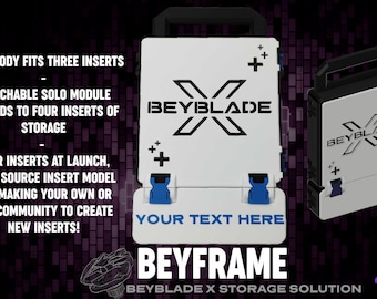 Beyblade X Storage "BeyFrame"