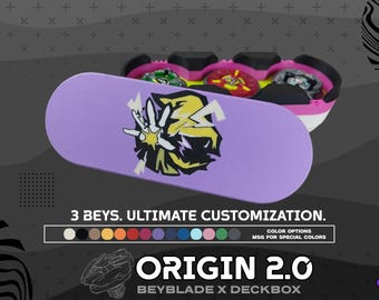 Beyblade X Deckbox "Origin 2.0" JUBILÄUM."