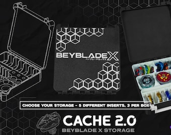 Beyblade X Storage Case "CACHE 2.0"