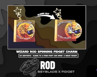 ベイブレードX バトルパス - ウィザードロッド/リザードロッド - Etsy 日本