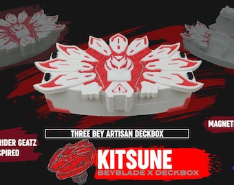 Beyblade X Deckbox ""Kitsune"""