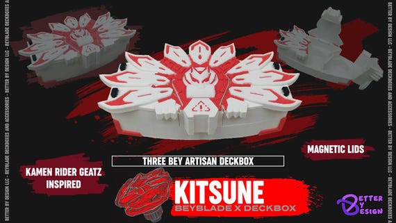 ベイブレードX デッキボックス「キツネ」 - Etsy 日本