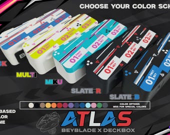 Beyblade X Deckbox Atlas