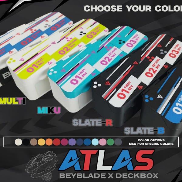 Beyblade X Deckbox "Atlas"