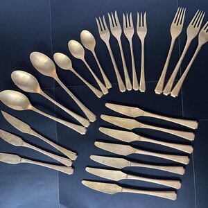 Thai Brass Cutlery - Etsy