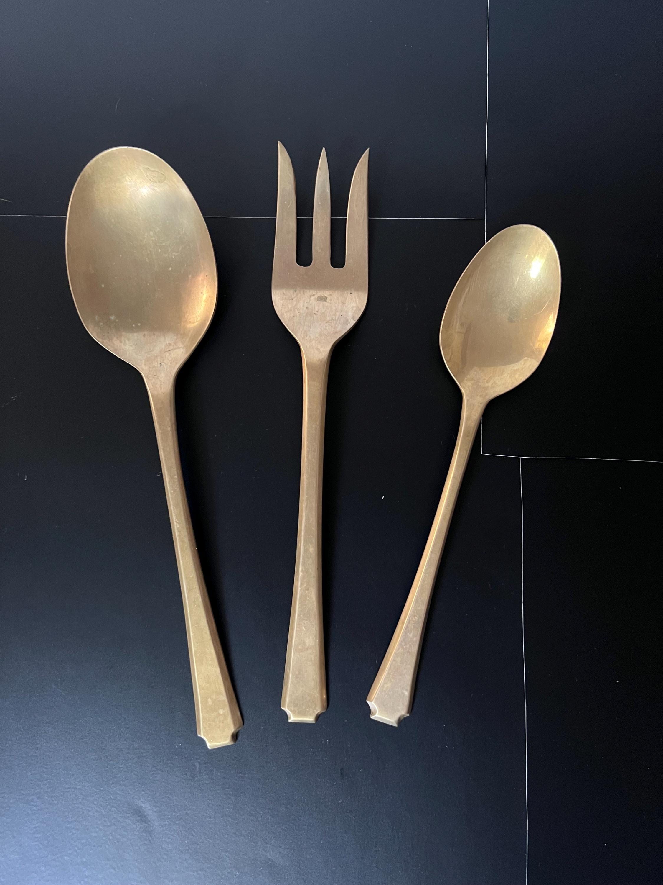 Thai Brass Flatware - Etsy