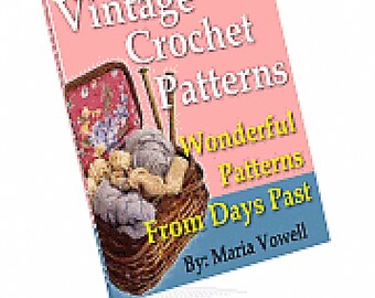 Vintage Crochet Patterns eBook\/PDF file