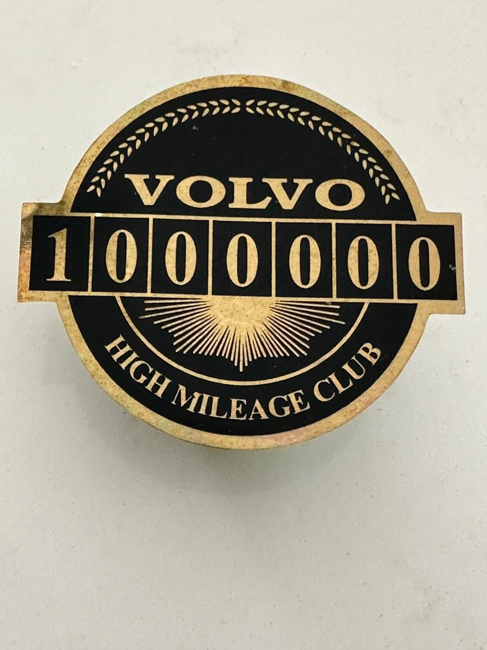 High Mileage Emblem 1M Compatible With Volvo P1800 544 122 240 140