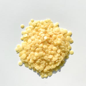 Rice Bran Wax (Oryza Sativa) - Non-GMO 100% Pure Winterized Vegan All Natural Organic Pastilles - 1 LB // Free Domestic Shipping Included