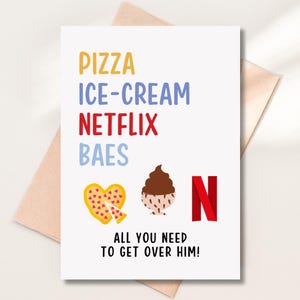 Printable Funny Breakup Card, Funny Divorce Card, breakup gift for friend, funny divorce gift, moving on gift, breakup greeting card,