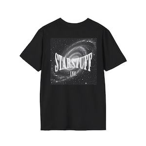 Cosmic Starstuff Unisex Softstyle T-Shirt #2, Space Lover Gift, Galaxy Tee, Astronomy Shirt, Stardust Top, Celestial Graphic Tee