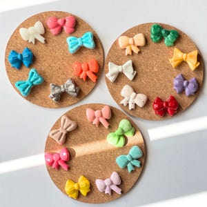 Custom Magnet Set Coquette Bow, Ribbon Magnet, Fridge Mini Magnets, Custom Magnet Gift