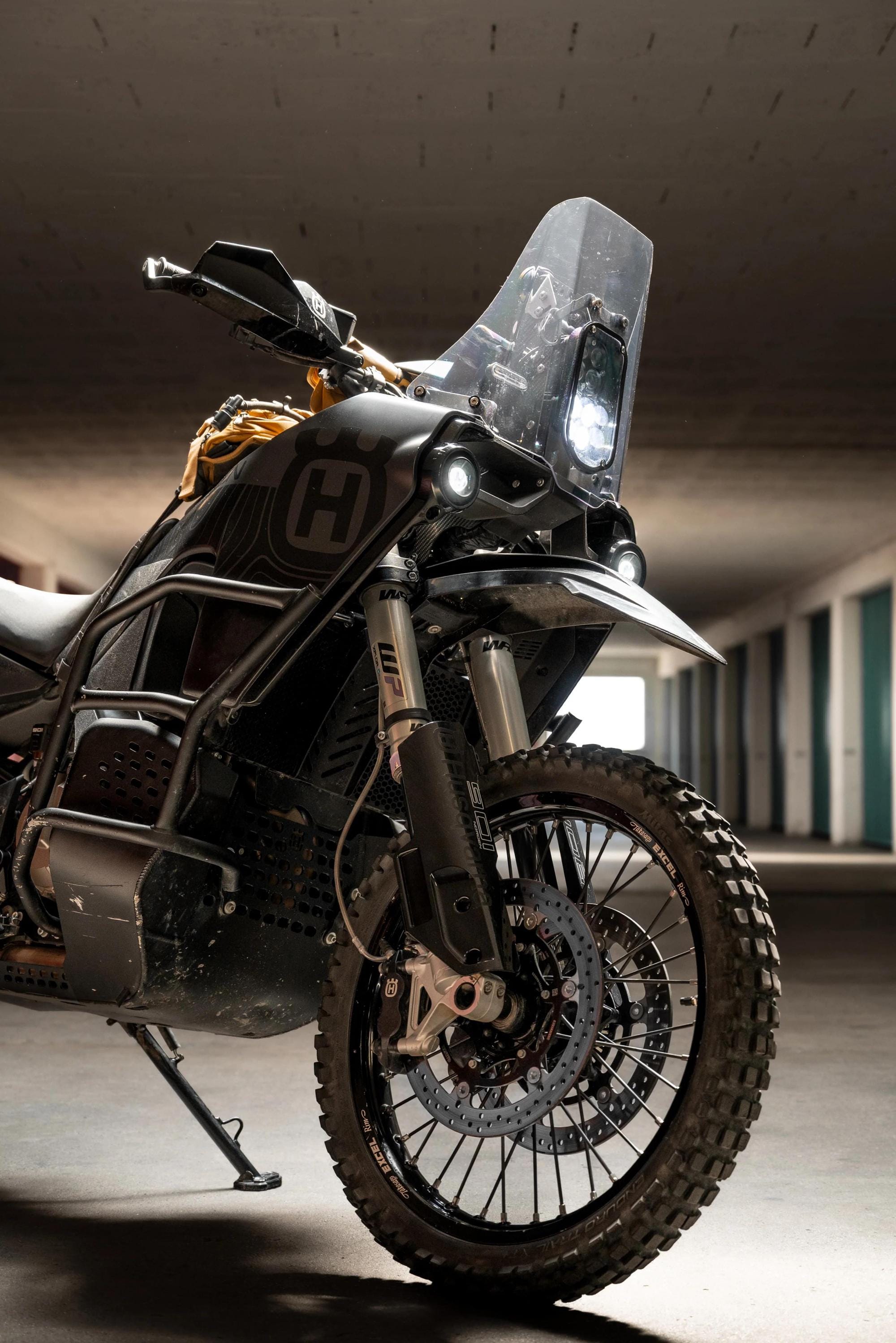 Carbon Rally Tower for Husqvarna Norden 901 - Maximum Stability